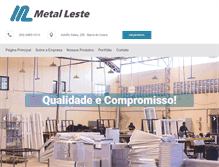 Tablet Screenshot of metalleste.com